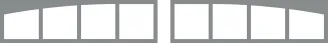 Arch Richmond Decorative Insert, 40 x 13