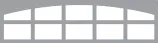 Cascade Decorative Insert, 40 x 13